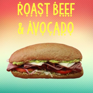 Roast Beef and Avocado