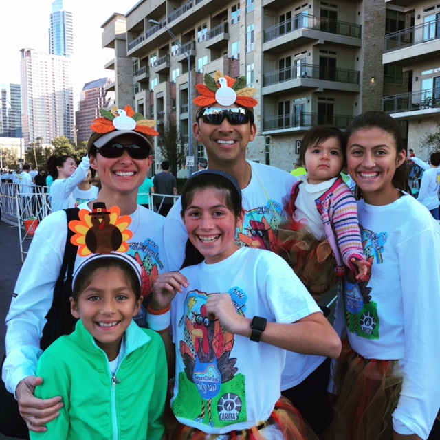 The Rangel family at this year's Trot